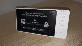 TOP Detská video pestúnka s veľkým 5" displ. /baby monitor/ - 3