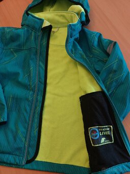 Detska softshellova bunda velkost 130 - 3