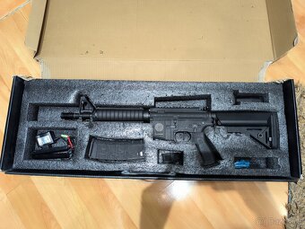 Airsoftová zbraň M4 AR15 SilentOps 7" Charlie - Čierna - 3
