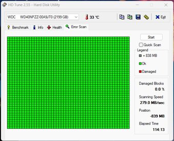 Western Digital WDC WD40NPZZ-00A9JT0 4TB - 3