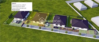 PREDAJ murovaný 4-izbový bungalov (dom 2), Láb, okr. Malacky - 3