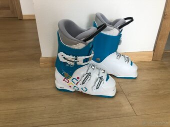 Detské lyže 110, lyžiarky, prilba - 3