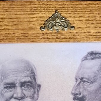 Dobový obraz Franc Joseph I.-Wilhelm II. - 3