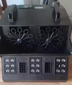 stroj na hmlu a bubliny s LED efektom - 3