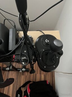 Herný volant logitech g920 modifikovaný - 3