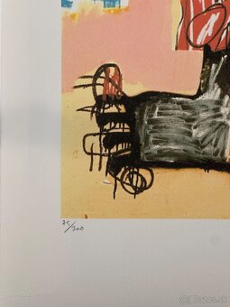 Limitovaná litografia – Jean-Michel Basquiat -  Untitled - 3