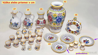 Modranská keramika farebná - 3