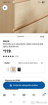 2x Komoda IKEA MALM - 3