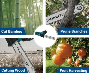 Reťazová Píla DRILLPRO 30cm AKU Makita Nahráda + 2ks BAT 18V - 3