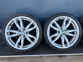 Originál BMW disky R20 styling 434M na zimných pneu - 3