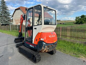 Minibagr Kubota KX41-3v hyd.podvozek+svahovka - 3