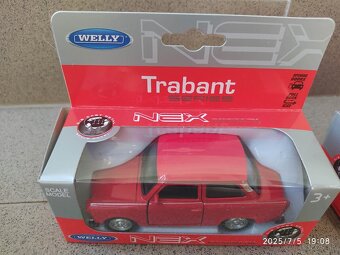 Predám model Trabant, dĺžka 14 cm - 3