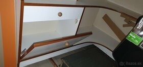 4ks Skrina, skrinky, kabinet set, nábytková stena, prevoz - 3