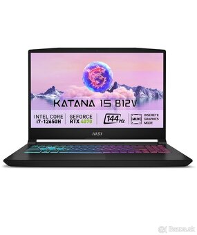 Herný notebook MSI Katana 15 / RTX 4070TOP STAV - 3