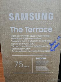 Samsung the terrace 75'' TV
(NEW) - 3