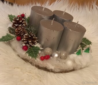 Adventný veniec, svietnik LACNO Košice - 3