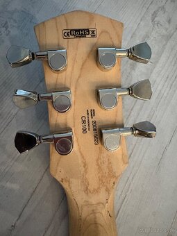 Cort CR100 Black Elektrická gitara - 3