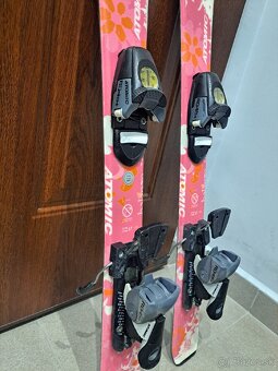 Detské lyže s lyžiarkami - 3