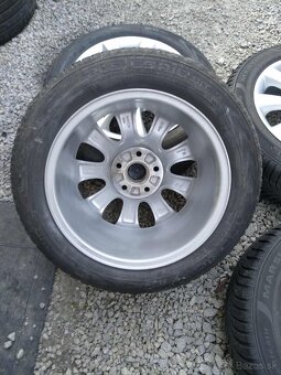 Alu 5 x 112 R 16 originál + zimné pneu. - 3