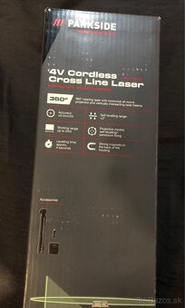 Akú križový líniový laser 4 V - 3