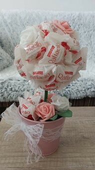 Darček - chutná kytička s Raffaello - 3