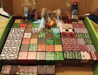 Minecraft magneticke kocky 160 ks - 3