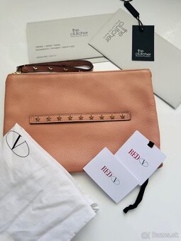 Kozena listova kabelka Valentino /clutch - 3