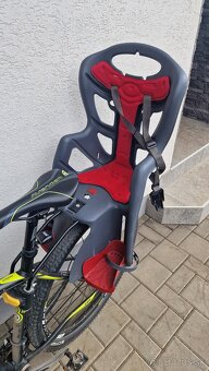 Detská sedačka - cyklistické sedadlo na bicykel - 3