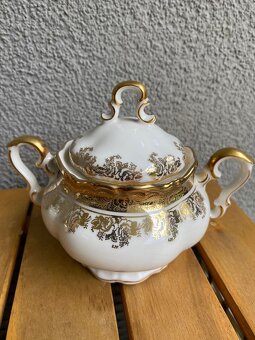 Porcelán Zlatý set - 3