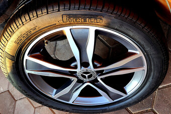 alu R17 5x112, bicolor, orig. Mercedes C + E (pneu 225/50) - 3