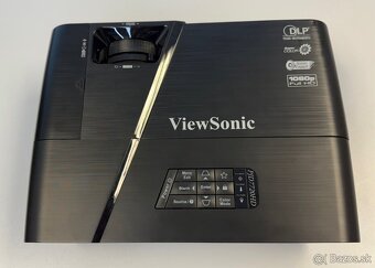 ViewSonic PJD7720HD DLP-3200Ansi lm, FHD, 3D, nová lampa-top - 3