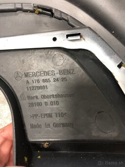 Mercedes-Benz A-Class W176 – zadný nárazník – biely, originá - 3