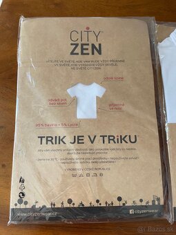 Dámska polokošeľa biela - CITY ZEN - 3
