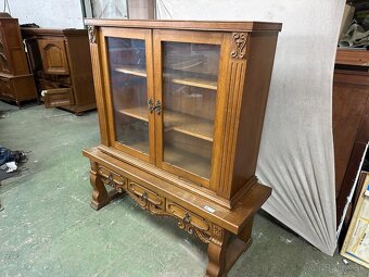 Pribornik z masívu - holandský nábytok - 3