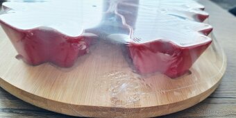 Sada z 5 misiek v tvare stromčeka s bambusovou doskou - 3