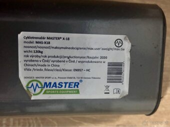 Stacionarny bicykel MASTER X-18 - 3