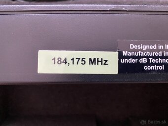 dB technologies VHF bezdrotovy mikrofon - set - 3