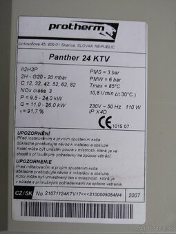 Protherm Panther 24 KTV - 3