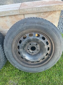 Zimné gumy + plechové disky 205/55 R16 - 3