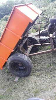 Hyd.sklapacia vlečka za maotraktor - 3