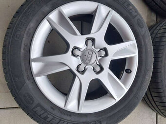 AUDI ALU disky 5x112 R16 s letnymi Michelin pneumatikami - 3