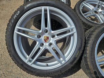 zimní Alu kola originál Porsche 991 Carrera C4 5x1 - 3
