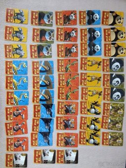 Nestlé figúrky, karty, puzzle, Kostíci magnetky - 3