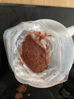 Krmivo pro terčovce - zmrzlá směs z domácích surovin - 3