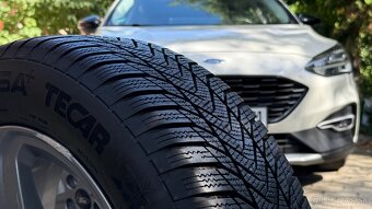 Hliníkové disky Ford 16” + zimné pneumatiky - 3