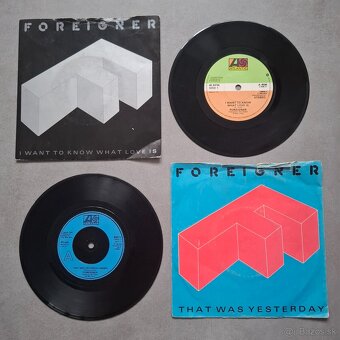 Foreigner – Kolekcia 3 x Vinyl / SP 7'' - 3