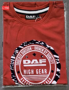 Predám tričká Nové DAF spolu 200eur - 3