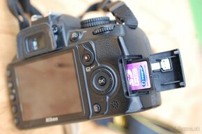 Nikon D3100+nikkor AF 35/1,8 + SD karta - 3
