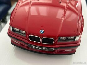 1:12 BMW M3 3.2 (E36) Červená - OttOmobile Limited Edition - 3
