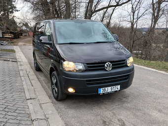 VW CARAVELLE T5.1,AC,WEBASTO,8míst,161tkm,TZ,1.maj,TOP - 3
